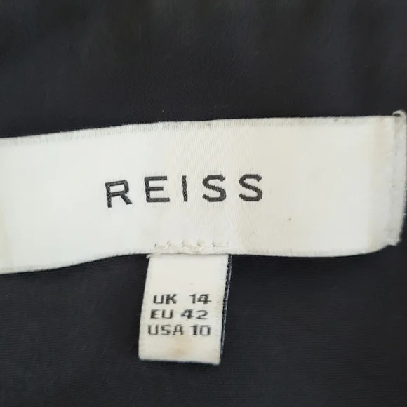 Reiss dress black lace Size 14 - Picture 5 of 7